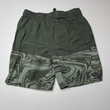 Load image into Gallery viewer, Boys KID, green lightweight cotton shorts, elasticated, EUC, size 12,  