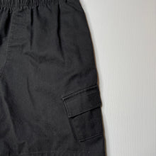 Load image into Gallery viewer, Boys Anko, grey school cargo shorts, elasticated, GUC, size 12,  