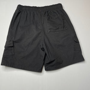 Boys Anko, grey school cargo shorts, elasticated, GUC, size 12,  