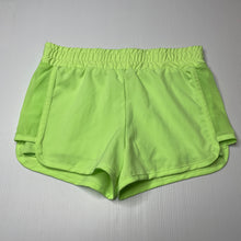 Load image into Gallery viewer, Girls Elite Action Sports, lined green sports shorts, elasticated, EUC, size 7,  