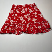 Load image into Gallery viewer, Girls KID, lightweight floral skirt, elasticated, L: 39cm, GUC, size 12,  