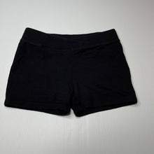 Load image into Gallery viewer, Girls Brilliant Basics, black bike shorts, elasticated, GUC, size 6,  