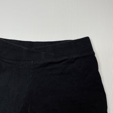 Load image into Gallery viewer, Girls Brilliant Basics, black bike shorts, elasticated, GUC, size 6,  