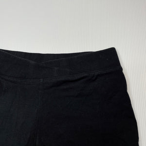 Girls Brilliant Basics, black bike shorts, elasticated, GUC, size 6,  