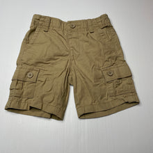 Load image into Gallery viewer, Boys Target, cotton cargo shorts, elasticated, GUC, size 3,  