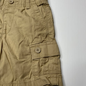 Boys Target, cotton cargo shorts, elasticated, GUC, size 3,  