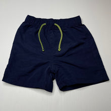 Load image into Gallery viewer, Boys B Collection, navy board shorts, elasticated, NEW, size 7,  