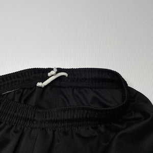 unisex Sekem, black sports / activewear shorts, elasticated, GUC, size 14,  