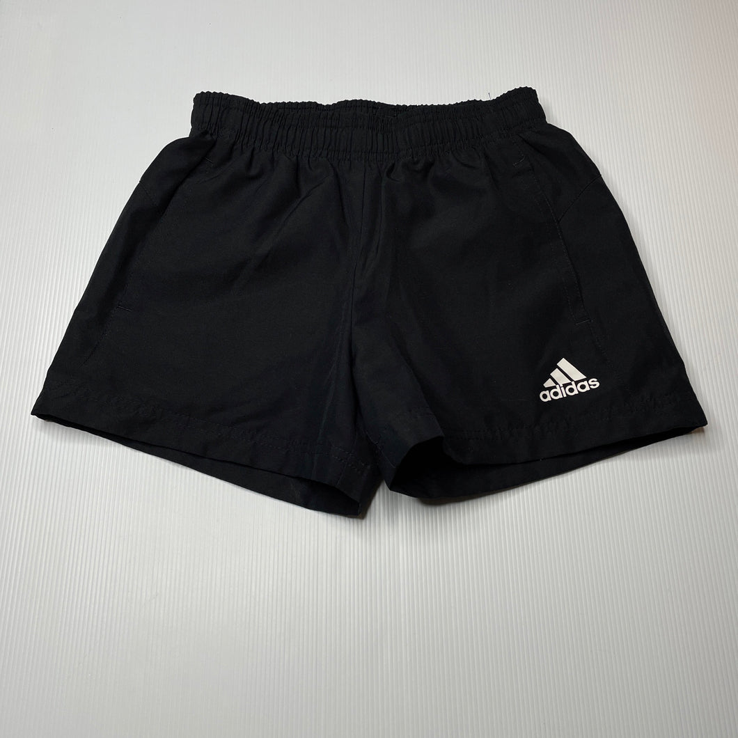 Girls Adidas, lined sports / activewear shorts, elasticated, EUC, size 9-10,  