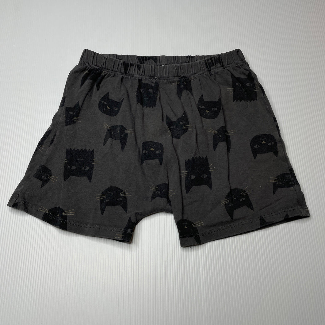 unisex Cotton On, stretchy pyjama shorts, cats, FUC, size 5,  