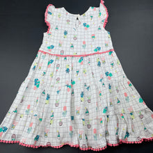 Load image into Gallery viewer, Girls George, cotton casual dress, FUC, size 2-3, L: 52cm