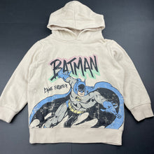 Load image into Gallery viewer, Boys Cotton On, DC Comics Batman fleece lined hoodie sweater, FUC, size 4,  