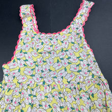 Load image into Gallery viewer, Girls Seed, floral viscose summer dress, FUC, size 1-2, L: 50cm