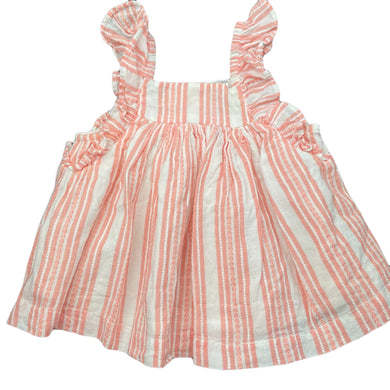 Girls Anko, striped cotton summer top, FUC, size 000,  