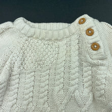 Load image into Gallery viewer, unisex Baby Berry, knitted cotton sweater / jumper, FUC, size 00,  