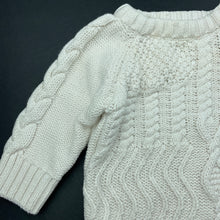 Load image into Gallery viewer, unisex Baby Berry, knitted cotton sweater / jumper, FUC, size 00,  