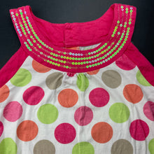 Load image into Gallery viewer, Girls Pumpkin Patch, spotted cotton dress, FUC, size 8, L: 57cm