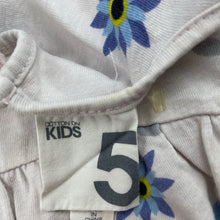 Load image into Gallery viewer, Girls Cotton On, floral cotton long sleeve top, FUC, size 5,  