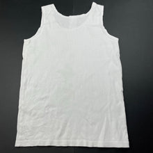 Load image into Gallery viewer, Boys Anko, white cotton singlet top, FUC, size 8-10,  