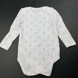 Girls Bilbi, stretchy bodysuit / romper, rabbits, GUC, size 2,  