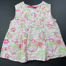 Load image into Gallery viewer, Girls Sprout, lightweight floral cotton top, FUC, size 1,  