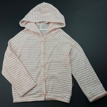 Load image into Gallery viewer, Girls FANNY BABY, striped lightweight hooded top, FUC, size 2,  