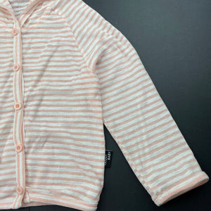 Girls FANNY BABY, striped lightweight hooded top, FUC, size 2,  