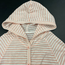 Load image into Gallery viewer, Girls FANNY BABY, striped lightweight hooded top, FUC, size 2,  