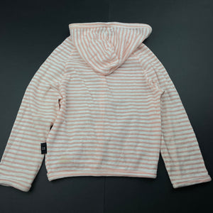 Girls FANNY BABY, striped lightweight hooded top, FUC, size 2,  