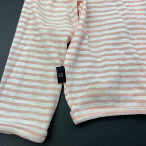 Girls FANNY BABY, striped lightweight hooded top, FUC, size 2,  