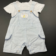 Load image into Gallery viewer, Boys Guess How Much I Love You, cotton all-in-one romper, light marks, FUC, size 000,  