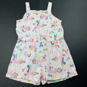 Girls Anko, cotton summer playsuit / romper, FUC, size 2,  