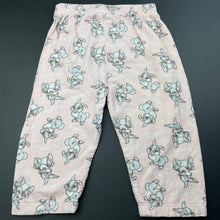 Load image into Gallery viewer, Girls DIsney, Bambi Thumper flannel cotton pyjama pants, GUC, size 1,  