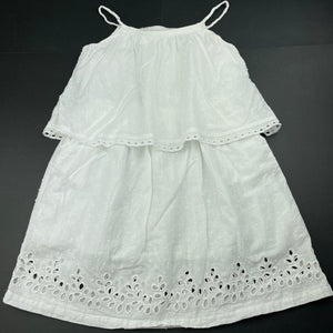 Girls Young Hearts, lined cotton summer dress, FUC, size 8, L: 62cm