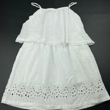 Load image into Gallery viewer, Girls Young Hearts, lined cotton summer dress, FUC, size 8, L: 62cm