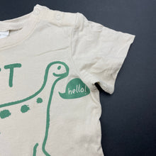 Load image into Gallery viewer, Boys H&amp;M, cotton t-shirt / top, dinosaur, EUC, size 2,  