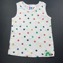 Load image into Gallery viewer, unisex Eric Carle, Very Hungry Caterpillar singlet top, EUC, size 000,  