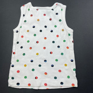 unisex Eric Carle, Very Hungry Caterpillar singlet top, EUC, size 000,  