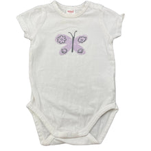 Load image into Gallery viewer, Girls Seed, soft feel stretchy bodysuit / romper, FUC, size 000,  