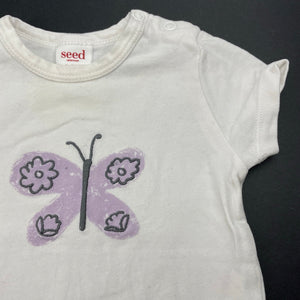 Girls Seed, soft feel stretchy bodysuit / romper, FUC, size 000,  
