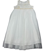 Load image into Gallery viewer, Girls BIANNE, embroidered tulle formal / flower girl dress, FUC, size 5, L: 72cm
