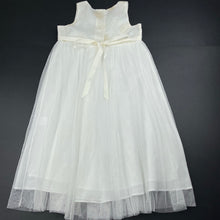 Load image into Gallery viewer, Girls BIANNE, embroidered tulle formal / flower girl dress, FUC, size 5, L: 72cm