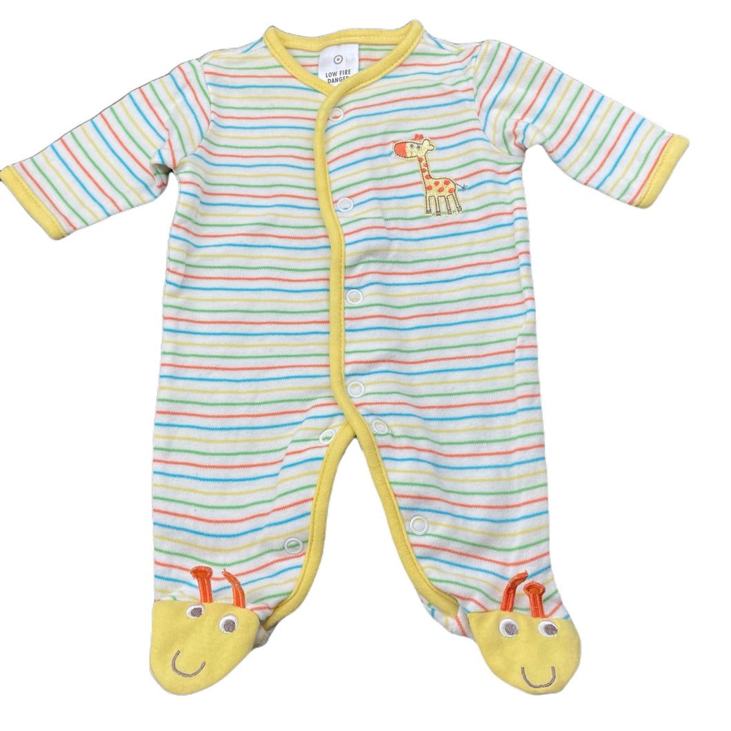 unisex Target, cotton coverall / romper, GUC, size 00000,  