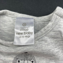 Load image into Gallery viewer, Boys Target, stretchy t-shirt / top, lion, GUC, size 0000,  