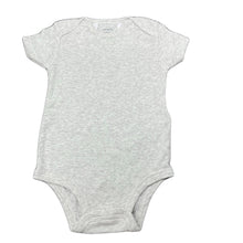 Load image into Gallery viewer, unisex Carters, grey marle bodysuit / romper, GUC, size 1,  