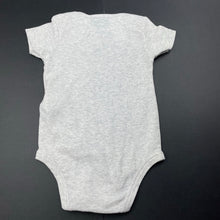 Load image into Gallery viewer, unisex Carters, grey marle bodysuit / romper, GUC, size 1,  