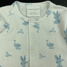 Load image into Gallery viewer, unisex Marquise, cotton coverall / romper, EUC, size 000,  