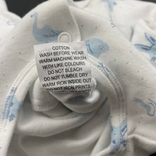 Load image into Gallery viewer, unisex Marquise, cotton coverall / romper, EUC, size 000,  