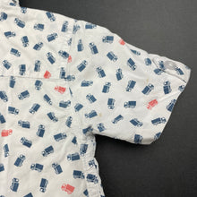Load image into Gallery viewer, Boys H&amp;T, lightweight cotton short sleeve shirt, FUC, size 3,  