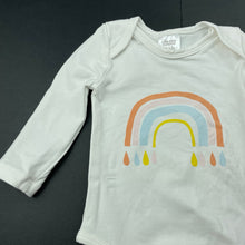 Load image into Gallery viewer, Girls ES Kids, stretchy bodysuit / romper, rainbow, GUC, size 000,  